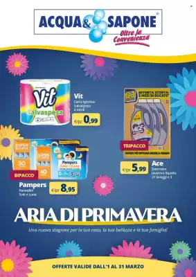 Volantino Acqua & Sapone (valido fino al 31-03)