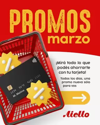 Catálogo Supermercados Aiello (válido hasta 31-03)