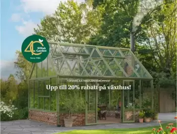 Willab Garden reklamblad Sida 1