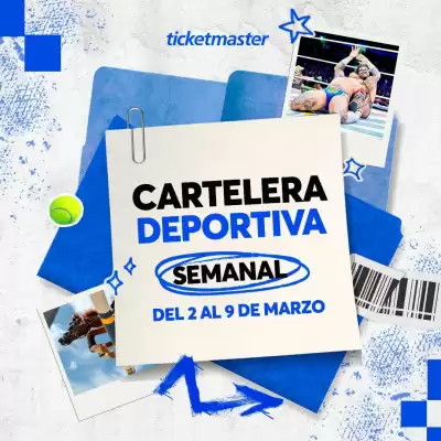 Catálogo Ticketmaster (válido hasta 9-03)
