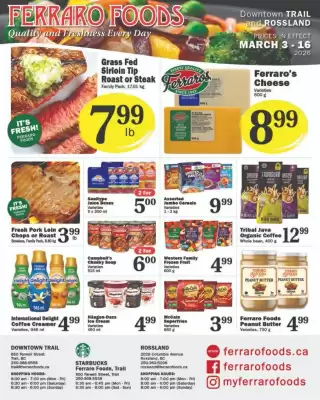 Ferraro Foods flyer (valid until 16-03)