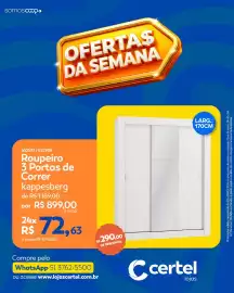 Folheto Lojas Certel semana 10 Página 1