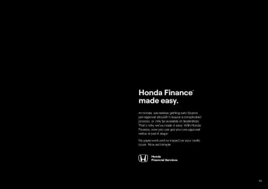 Honda catalogue Page 16