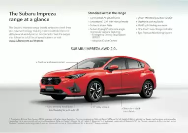 Subaru catalogue Page 38