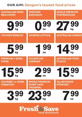 Fresh&Save catalogue (valid until 8-03)