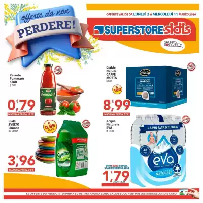 Volantino Sidis (valido fino al 11-03)