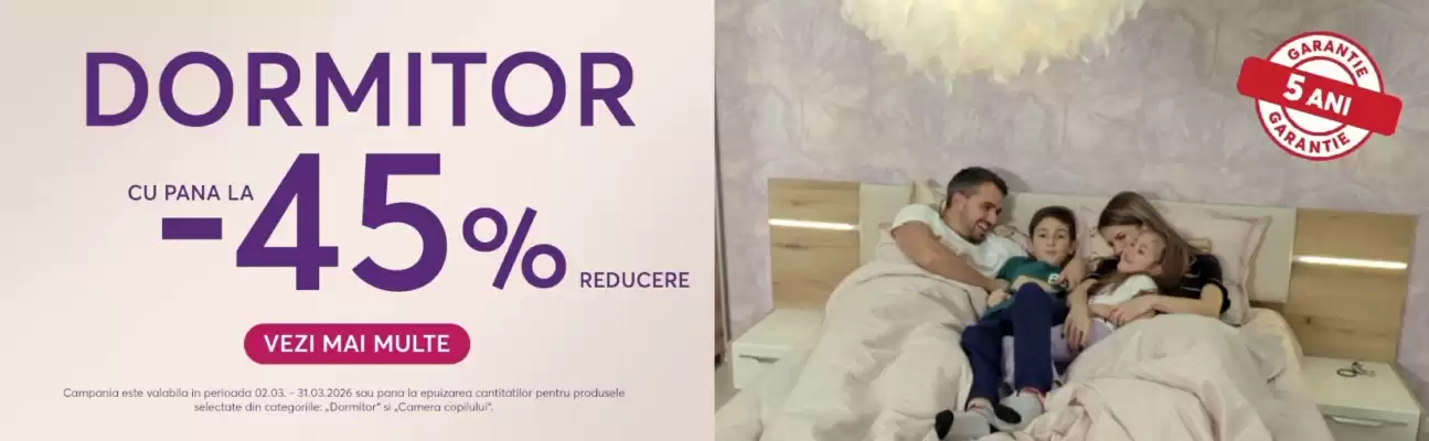 Catalog Mobila Videnov (valid până la 16-03)