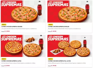 Catálogo Pizza Hut semana 10 Página 1
