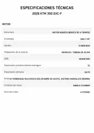 Catálogo KTM Página 1