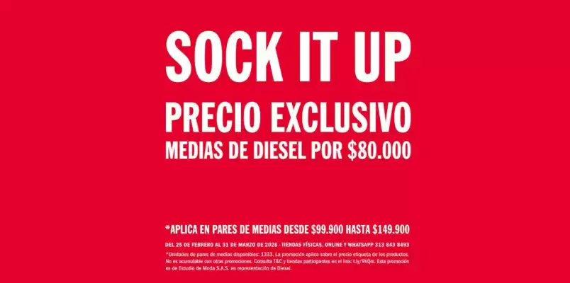 Catálogo Diesel (válido hasta 31-03)