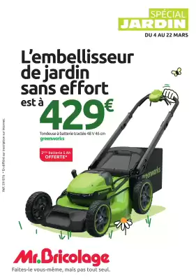 Catalogue Mr Bricolage (valable jusqu'au 22-03)