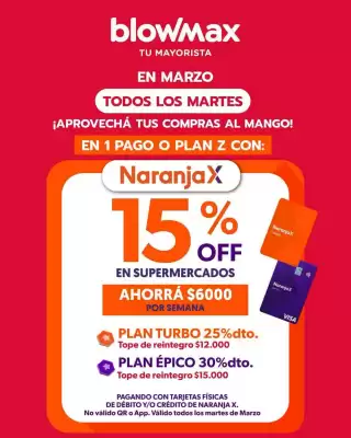 Catálogo Blow Max (válido hasta 31-03)