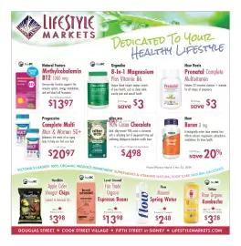 Lifestyle Markets flyer Page 1