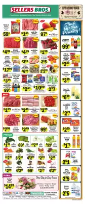 Sellers Bros weekly ad (valid until 10-03)