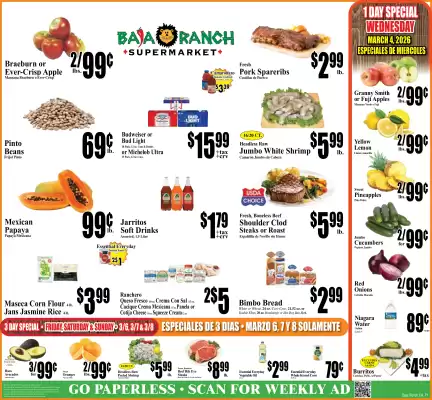 Baja Ranch weekly ad (valid until 10-03)