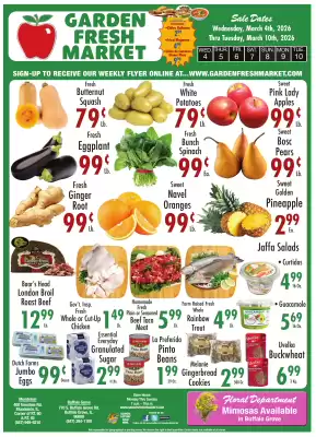 Garden Fresh Market weekly ad (valid until 10-03)