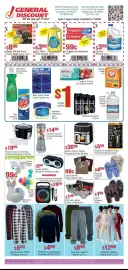 General Discount weekly ad Page 1