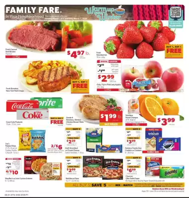Family Fare weekly ad (valid until 7-03)