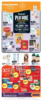 Lawtons Drugs flyer (valid until 11-03)