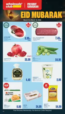 Wholesale Club flyer (valid until 18-03)