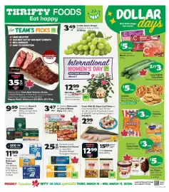 Thrifty Foods flyer week 10 Page 1