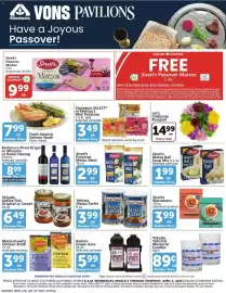 Vons weekly ad Page 1