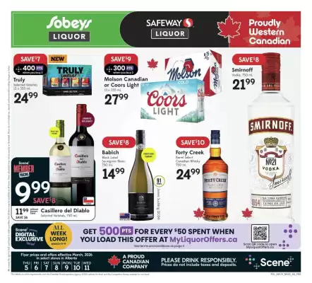Sobeys Liquor flyer (valid until 12-03)