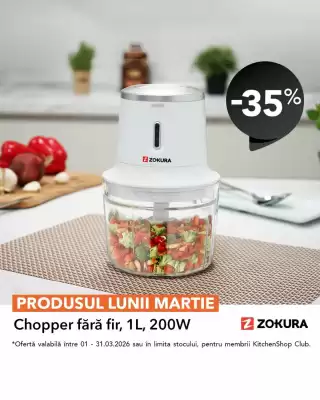 Catalog Kitchen shop (valid până la 31-03)