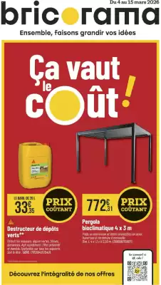 Catalogue Bricorama (valable jusqu'au 15-03)