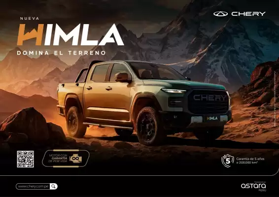 Catálogo Chery (válido hasta 31-12)