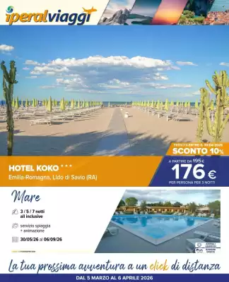 Volantino Iperal Viaggi (valido fino al 6-04)