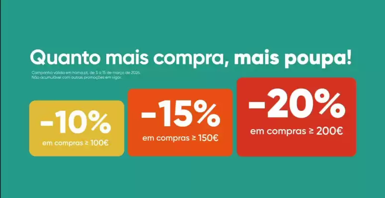 Folheto Hôma (válido até 15-03)