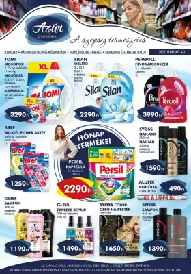 Azúr akciós újság (érvényes eddig: 21-03)