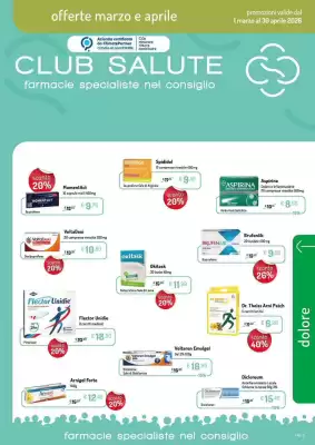 Volantino Club Salute (valido fino al 30-04)