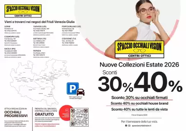 Volantino Spaccio Occhiali Vision Pagina 1