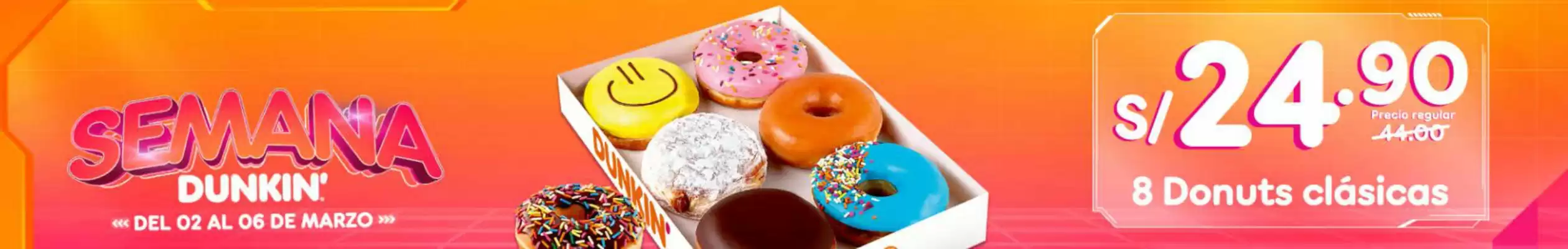 Catálogo Dunkin Donuts (válido hasta 6-03)