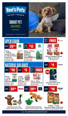 Ren’s Pets Depot flyer (valid until 11-03)