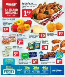 Quality Foods flyer week 10 Page 1