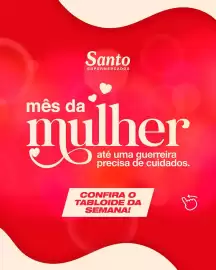 Catálogo Santo Supermercados semana 10 Página 1