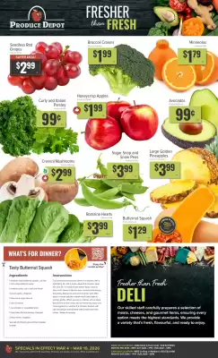 Produce Depot flyer (valid until 10-03)