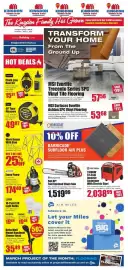 Timber Mart flyer Page 1