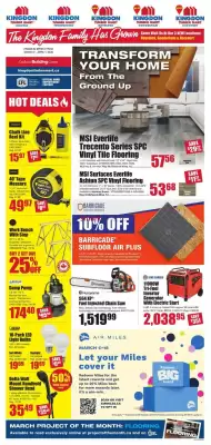 Timber Mart flyer (valid until 1-04)