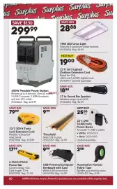 Princess Auto flyer Page 85