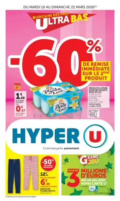 Catalogue Hyper U (valable jusqu'au 22-03)