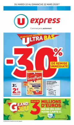 Catalogue U Express (valable jusqu'au 22-03)