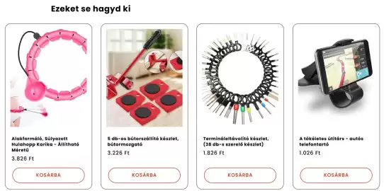 NapiKütyü akciós újság Oldal 1