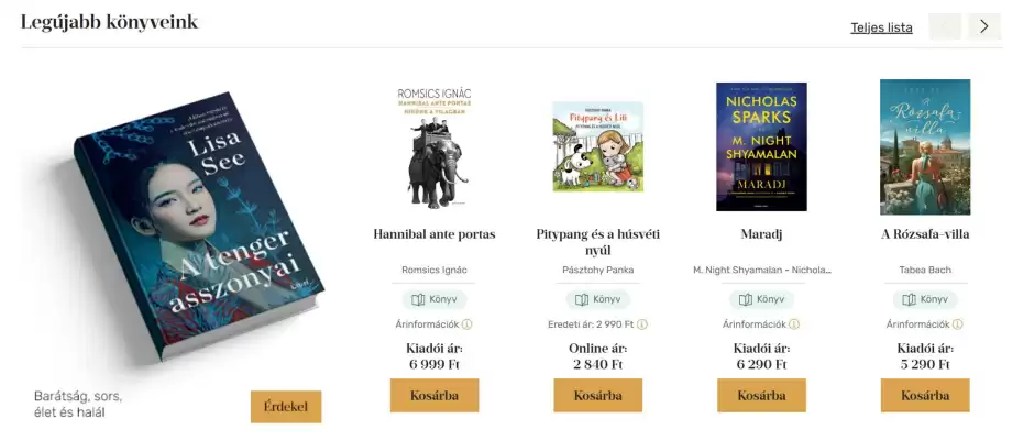 Libri akciós újság (érvényes eddig: 17-03)