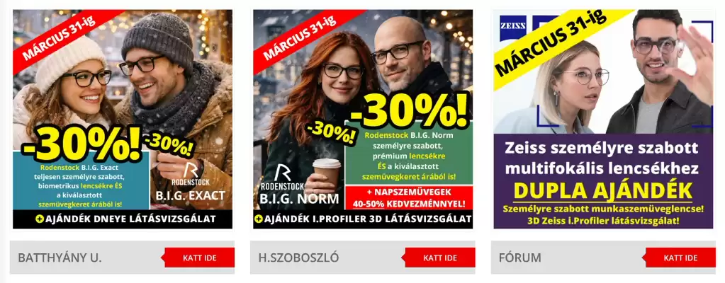 Papp Optika akciós újság (érvényes eddig: 24-03)