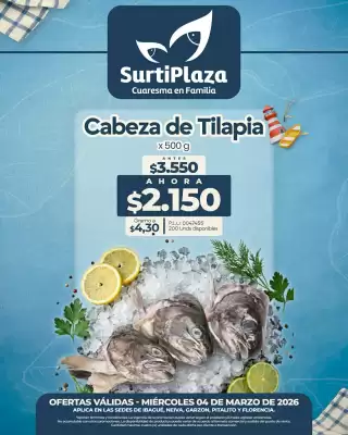 Catálogo Supermercados Surtiplaza (válido hasta 4-03)