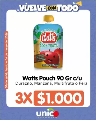 Catálogo Supermercado Único (válido hasta 16-03)